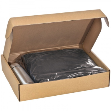 Logotrade mainoslahjat ja liikelahjat tuotekuva: Setti fleecepeitolla ja lämpöpullolla LIVERPOOL